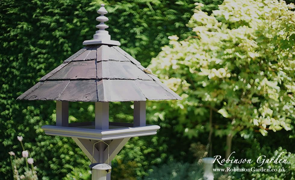 Robinson Garden Bespoke Bird Table and Bird Houses