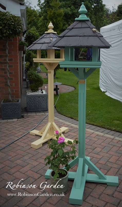 Robinson Garden Bespoke Bird Table and Bird Houses