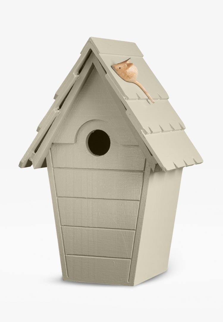 Lyndhurst Bespoke Hand Painted Nesting Box Bird Box using Farrow & Ball Paint - Suitable for small garden birds during nesting season