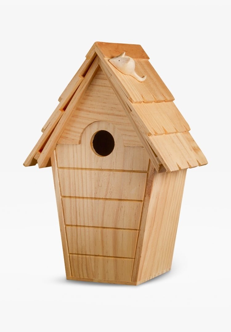Stamford Bespoke Hand Varnished Nesting Box Bird Box suitable for small garden birds during nesting season
